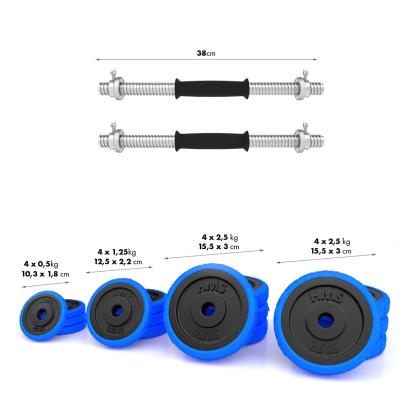 SET DE GANTERE 30 KG HMS BARBELL FitLine Training