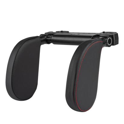 Tetiera ergonomica auto pentru cap si gat, piele ecologica neagra, fixare tetiera, suport lateral pentru cap, AMiO AutoDrive ProParts