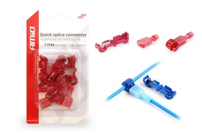Cuplaje electrice pentru imbinari rapide de tip T 0,5 - 1mm2, 10A, 5 buc/blister AutoDrive ProParts