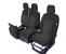 Set huse scaun dedicate Ford Transit 2018-, cu scaune 1+2 locuri, imitatie din piele AutoDrive ProParts