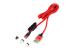 Cablu incarcare telefon, cu magnet Lightning/ USB C/ micro USB, 1m, AMiO AutoDrive ProParts