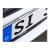 Suport numar inmatriculare auto transparent, 110mm, 2 bucati AutoDrive ProParts