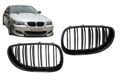 Grile Centrale BMW 5 Series E60 E61 (2003-2010) Negru Lucios M Design Performance AutoTuning