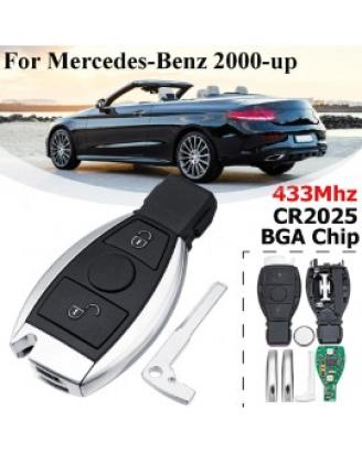 Cheie SmartKey Mercedes Benz 2 Butoane 433Mhz Completa AutoProtect KeyCars