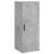 Dulap înalt, gri beton, 34,5x34x180 cm, lemn prelucrat GartenMobel Dekor