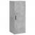 Dulap înalt, gri beton, 34,5x34x180 cm, lemn prelucrat GartenMobel Dekor