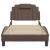 Cadru de pat cu tăblie, maro, 80x200 cm, piele ecologică GartenMobel Dekor
