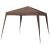 Pavilion pentru gradina/terasa, cadru otel, material Oxford, pliabil, cafeniu, 2.97x2.97x2.5 m GartenVIP DiyLine