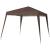Pavilion pentru gradina/terasa, cadru otel, material Oxford, pliabil, cafeniu, 2.97x2.97x2.5 m GartenVIP DiyLine
