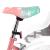 Bicicleta pentru copii cu roti ajutatoare, 12 inch, scaun papusi, cadru otel, frane v-brake, unicorn roz MultiMark GlobalProd