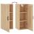 Dulap de perete, stejar sonoma, 34,5x34x90 cm, lemn prelucrat GartenMobel Dekor