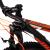 Bicicleta mtb 26 inch, schimbator shimano cu 21 viteze, suspensii fata, cadru otel, jante aluminiu, negru-portocaliu MultiMark GlobalProd