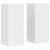 Suporturi de plante, 2 buc., alb, 30x30x70 cm, lemn prelucrat GartenMobel Dekor