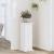Suport de plante, alb, 33x33x80 cm, lemn prelucrat GartenMobel Dekor