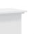 Suport de plante, alb, 33x33x80 cm, lemn prelucrat GartenMobel Dekor