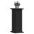 Suport de plante, negru, 33x33x80 cm, lemn prelucrat GartenMobel Dekor