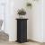 Suport de plante, negru, 33x33x80 cm, lemn prelucrat GartenMobel Dekor