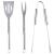 SET ACCESORII GRILL INOX CU HUSA AD 6730 ADLER EuroGoods Quality