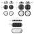 CABLE HOLDER SET 5 BUC EuroGoods Quality