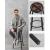 Set 2 scaune de bucatarie/bar, Artool, pal si otel, maro rustic, negru, 54x99 cm GartenVIP DiyLine