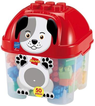ECOIFFIER ABRICK SET CONSTRUCTIE CATELUS 50 PIESE SuperHeroes ToysZone