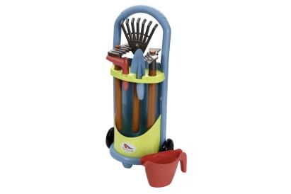 ECOIFFIER CARUCIOR DE GRADINA CU INSTRUMENTE DE GRADINARIT SuperHeroes ToysZone