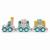 ECOIFFIER TREN CU ANIMALE SuperHeroes ToysZone