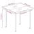 Set mobilier de grădină, 3 piese, maro GartenMobel Dekor