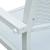 Set de mobilier de grădină, 5 piese, alb GartenMobel Dekor