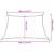 Pânză parasolar, portocaliu, trapez, 3/4x2 m, HDPE, 160 g/m² GartenMobel Dekor
