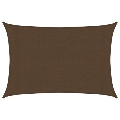 Pânză parasolar, maro, 3x4 m HDPE, 160 g/m² GartenMobel Dekor