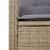 Set mobilier de grădină cu perne, 3 piese, bej, poliratan GartenMobel Dekor