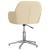 Scaun de birou pivotant, crem, material textil GartenMobel Dekor