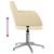 Scaun de birou pivotant, crem, material textil GartenMobel Dekor