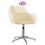 Scaun de birou pivotant, crem, material textil GartenMobel Dekor