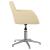 Scaun de birou pivotant, crem, material textil GartenMobel Dekor