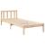 Cadru pat foarte lung fără saltea, 100x210 cm, lemn masiv pin GartenMobel Dekor