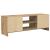 Dulap TV, stejar artizanal, 102x30x36 cm, lemn prelucrat GartenMobel Dekor