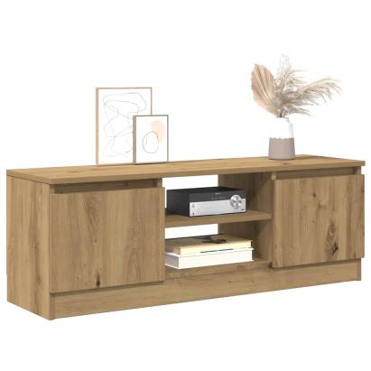 Dulap TV, stejar artizanal, 102x30x36 cm, lemn prelucrat GartenMobel Dekor