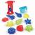 ECOIFFIER GALETUSA CU 12 ACCESORII PENTRU NISIP 21CM SuperHeroes ToysZone