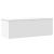 Cutie de depozitare, alb, 102x35x35 cm, lemn prelucrat GartenMobel Dekor