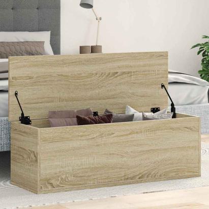 Cutie de depozitare, stejar sonoma, 102x35x35cm, lemn prelucrat GartenMobel Dekor