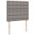 Pat box spring cu saltea, taupe, 120x190 cm material textil GartenMobel Dekor
