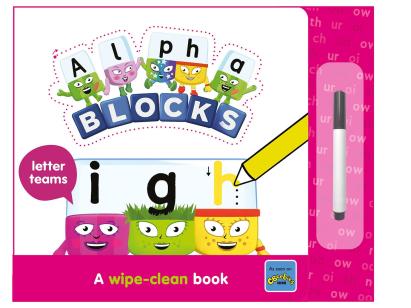 Carticica Scriu si Sterg  Alphablocks - Fonetica PlayLearn Toys