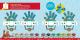 Carte cu abtibilduri Numberblocks - Craciun Fericit PlayLearn Toys