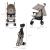 CARUCIOR SPORT KINDERKRAFT TIK, TIP UMBRELA,  STONE BEIGE SuperHeroes ToysZone