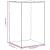 Cutie de prezentare, transparent, 14x14x22 cm, acril GartenMobel Dekor