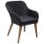 Set mobilier de grădină, 5 piese, negru GartenMobel Dekor