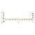 Cadru de pat cu tăblie fără saltea, alb, 90x190 cm GartenMobel Dekor