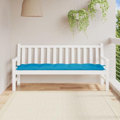 Pernă de bancă, albastru deschis, 180x50x7 cm, material oxford GartenMobel Dekor